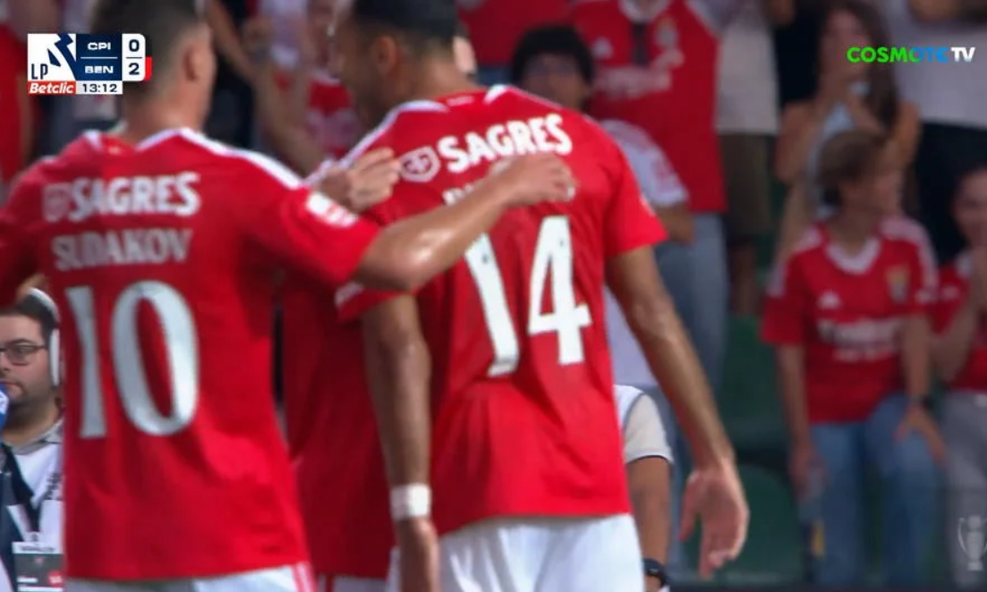 Η ασίστ του Παυλίδη στον Ράφα Σίλβα για το 2-0 της Μπενφίκα κόντρα στην Κάζα Πία (vid)
