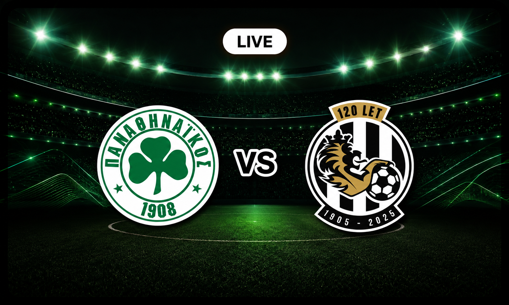 LIVE: Παναθηναϊκός - Χράντετς Κράλοβε για τα playoffs του Conference League
