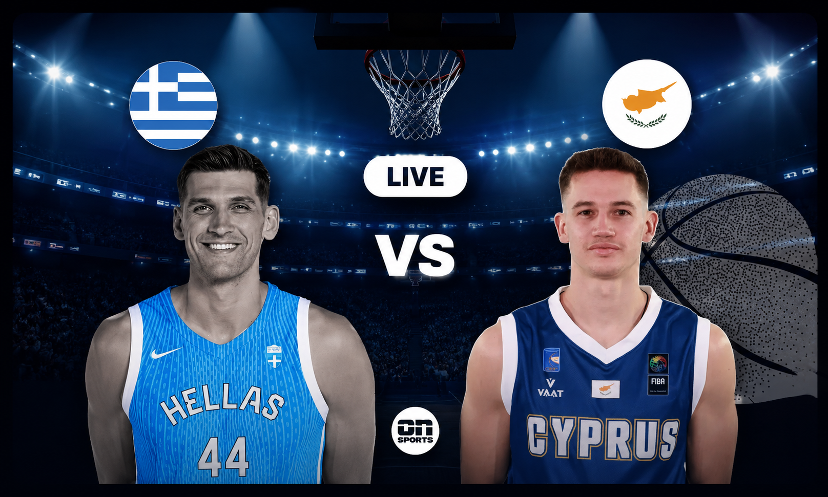 LIVE το φιλικό της Εθνικής Ελλάδας κόντρα στην Κύπρο