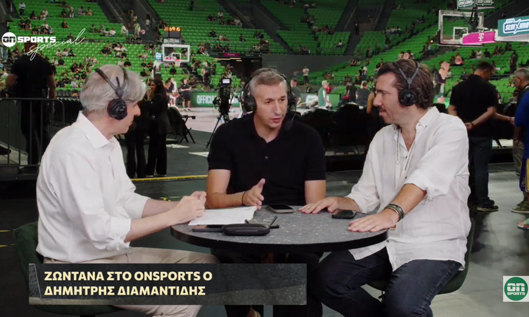 Διαμαντίδης στο ONSPORTS LIVE: «Υπομονή, επιμονή και στα δύσκολα όλοι μαζί»