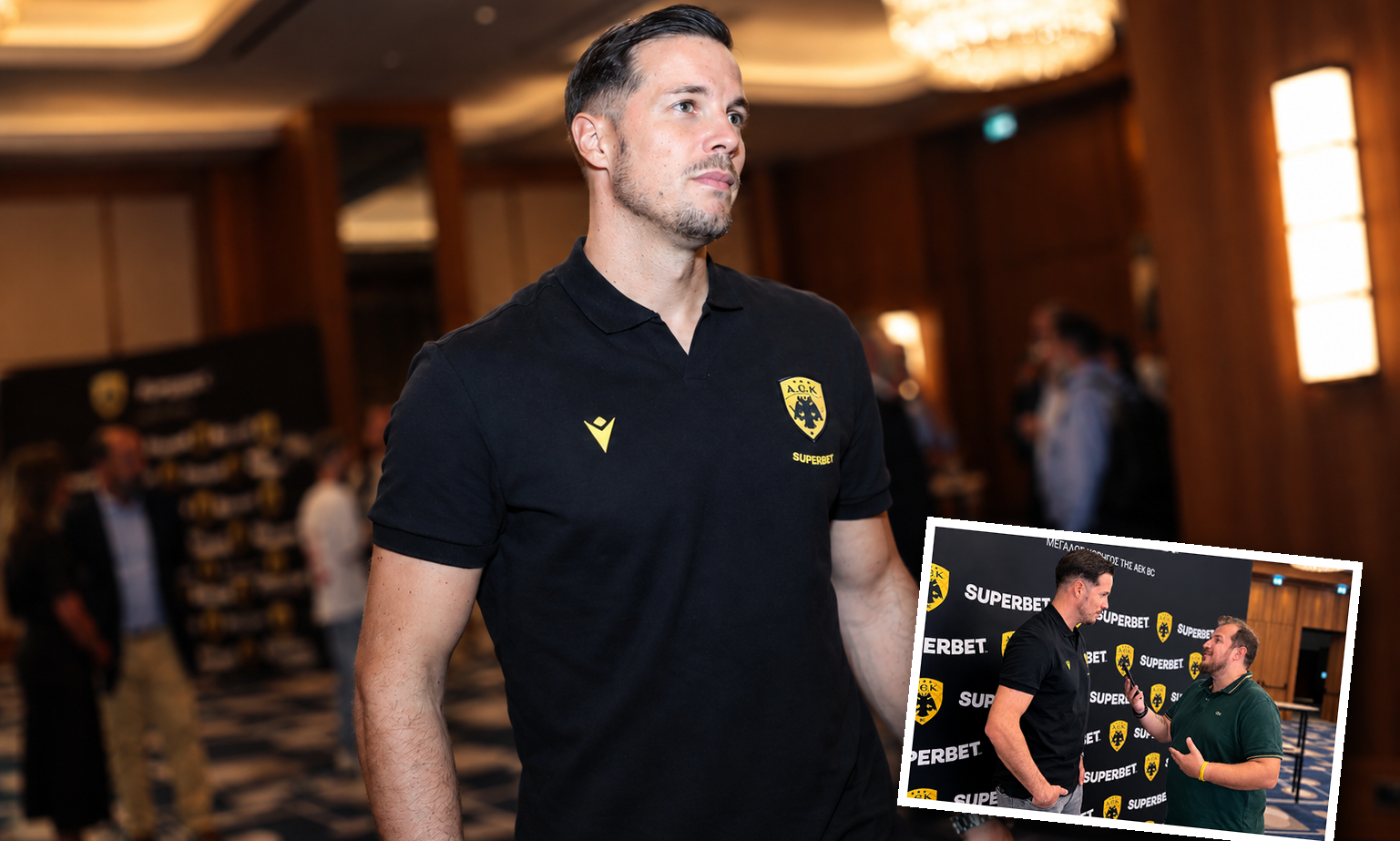 Τομά Ερτέλ στο Onsports: «Γι’ αυτό επέλεξα την ΑΕΚ – Έχουμε πιθανότητες να κατακτήσουμε το BCL»