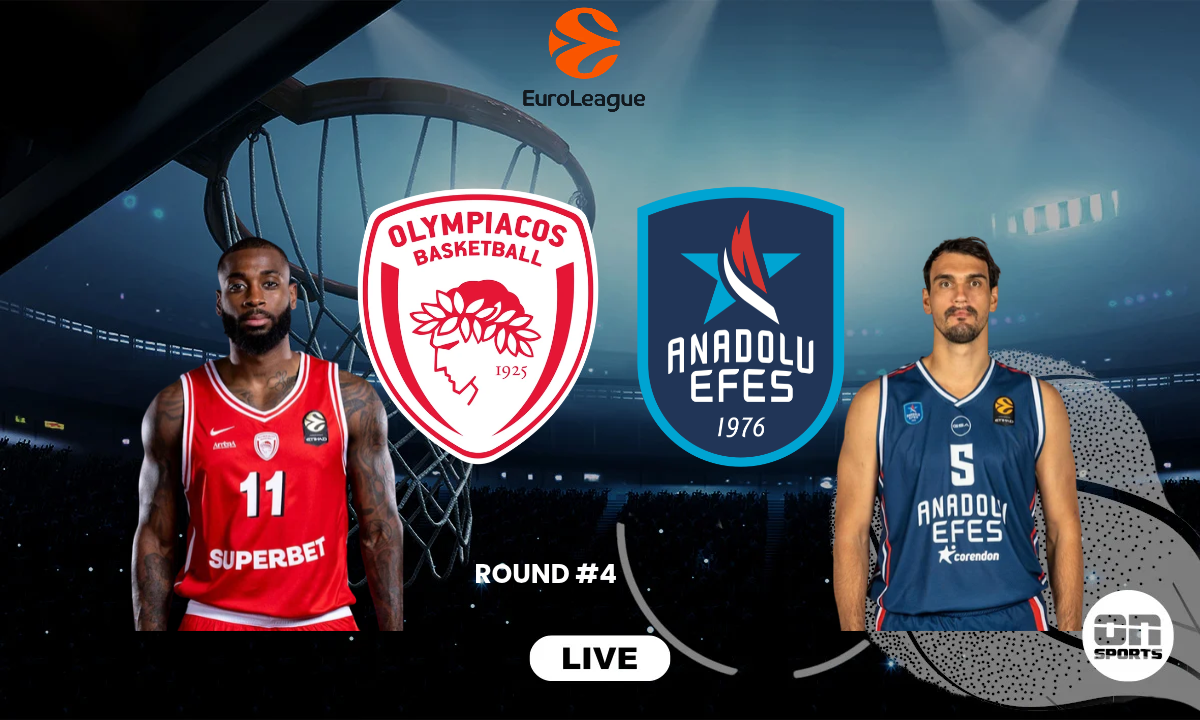 LIVE Ολυμπιακός - Αναντολού Εφές: Το πρώτο παιχνίδι των «ερυθρόλευκων» στη SUNEL Arena