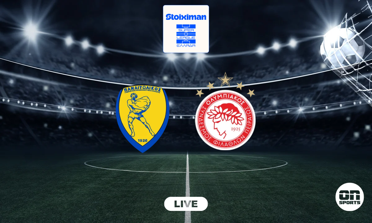 LIVE Παναιτωλικός - Ολυμπιακός: Η αναμέτρηση των «ερυθρόλευκων» στο Αγρίνιο για την 7η αγωνιστική
