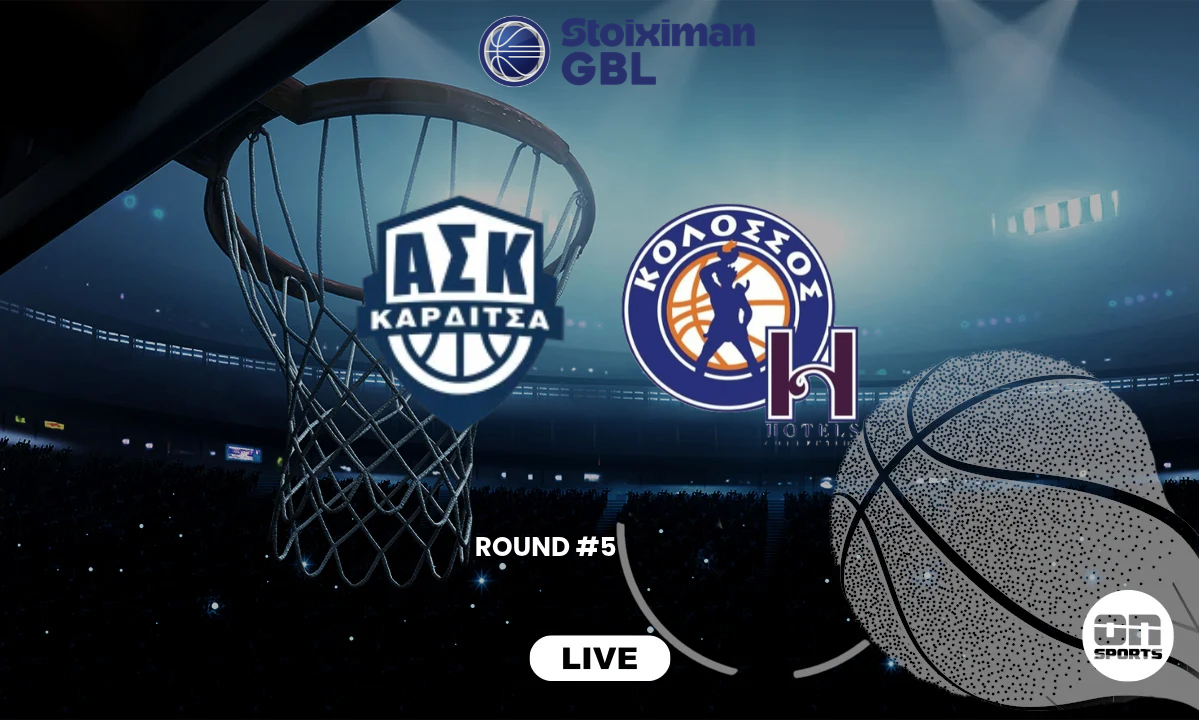 LIVE Καρδίτσα - Κολοσσός Ρόδου